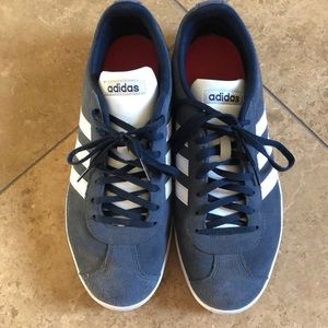 adidas Shoes - Men’s navy adidas with 3 white stripes adidas Shoes - Men’s navy adidas with 3 white stripes